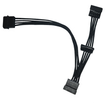 4pin a 3X SATA Y Splitter Cable